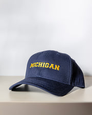 University of Michigan Snapback Blue