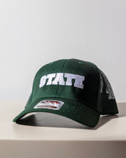 Michigan State Snapback Green