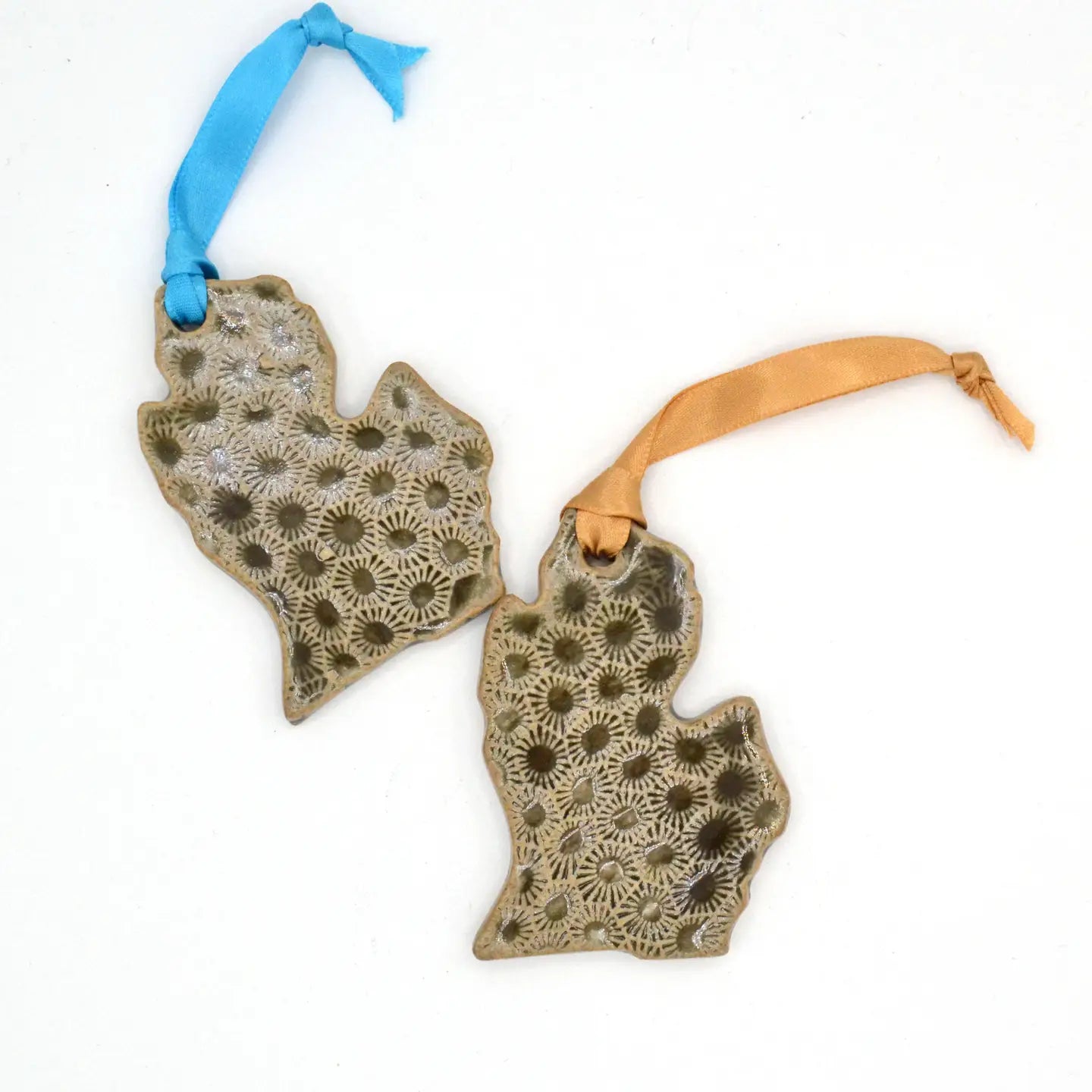 Petoskey Stone Pattern Ornament