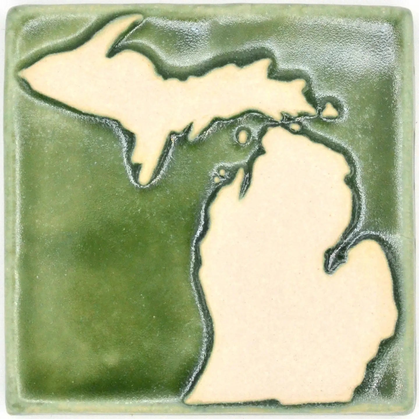 4x4 Michigan Tile Ornament